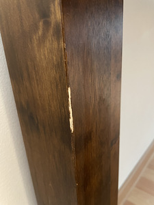 Puidust söögilaud 180 x 95 cm + pikendus 60 cm (4 foto / 4)