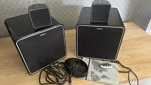 Jamo i300 arvutikõlarid + 2x Subwoofer + iPod dock + pult (1 foto / 2)