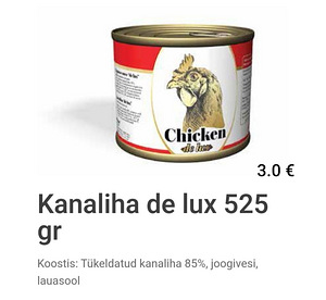 Liha konservid 525 g (1 foto / 4)