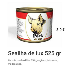 Liha konservid 525 g (4 foto / 4)