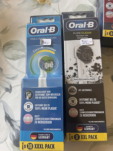 Насадки для зубных щеток Oral-B. Precision Clean. Pure Clean. (3 фото из 3)