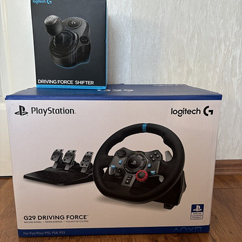 Logitech G29 with manual transmission
