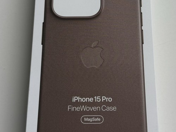 Apple iPhone 15 Pro FineWoven Case with MagSafe , Taupe
