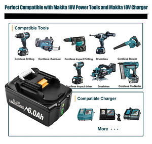 Аккумулятор Makita BL1830, Li-ion 6.0Ah/18V, копия (7 фото из 10)