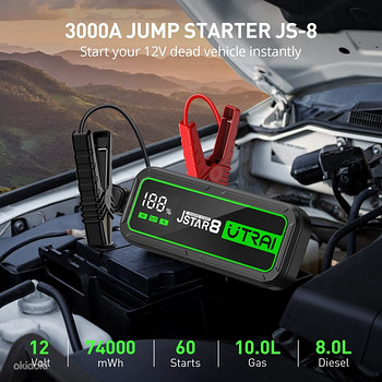 Utrai JS-8 3000A Авто Пусковое Устройство Booster Powerbank