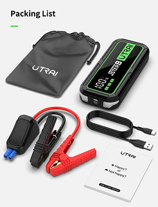 Utrai JS-8 3000A Авто Пусковое Устройство Booster Powerbank (3 фото из 6)