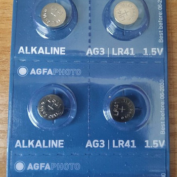 Батарейка AG3 LR41 G3 192 GP92A 392 SR41W