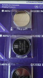Patareid AG3, AG5, AG13, CR2450, A23, CR2032, LR, GP, DL, SR (4 foto / 6)