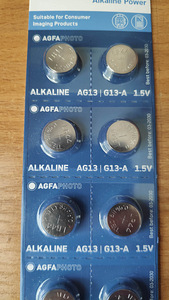 Patareid AG3, AG5, AG13, CR2450, A23, CR2032, LR, GP, DL, SR (6 foto / 6)