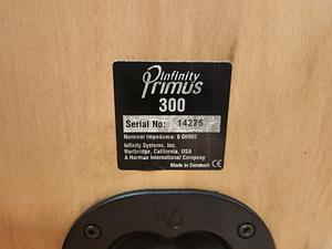 Infinity Primus 300 3-Way Loudspeaker System (5 foto / 6)