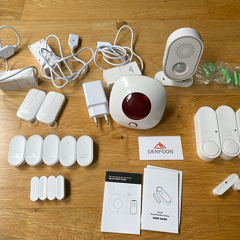 DENFOON WiFi alarmsüsteem ja sensorid