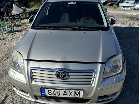 TOYOTA AVENSIS 2,0 BENS 108 KWT MANUAL, VARUOSAD