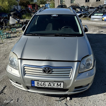 TOYOTA AVENSIS 2,0 BENS 108 KWT MANUAL, VARUOSAD