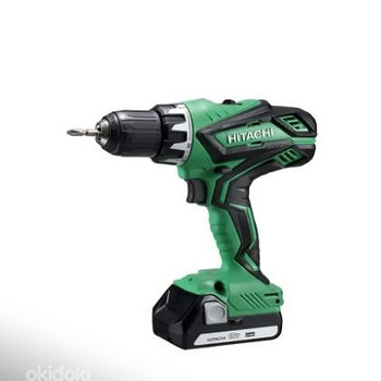 Akutrell Hitachi DS 18DJL + AKU 2,0AH + Laadija