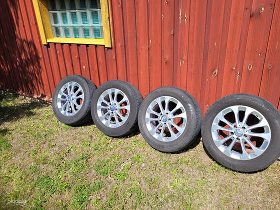 Оригинальные литые диски Mercedes Benz 17"