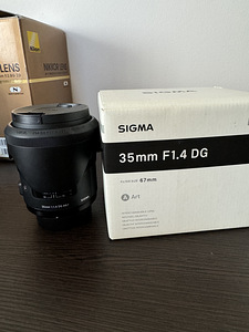 Sigma 35mm f/1.4 DG HSM Art Nikonile (1 foto / 1)