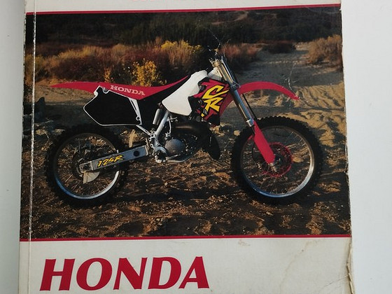 Руководство Honda CR250 CR125