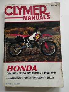 Honda CR250 CR125 manual (1 foto / 2)