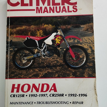 Honda CR250 CR125 manual