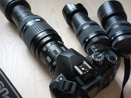 Olympus E510 fototehnika komplekt