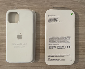 Apple iPhone 12 mini силиконовые чехлы красный/белый/чёрный (2 фото из 3)