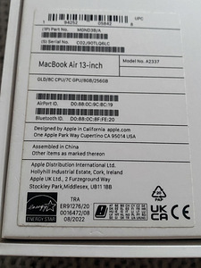 13-дюймовый MacBook Air с чипом Apple M1 (5 фото из 8)