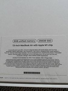 13-дюймовый MacBook Air с чипом Apple M1 (6 фото из 8)