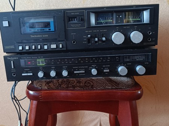 Technics M 205 +Technics SA 103
