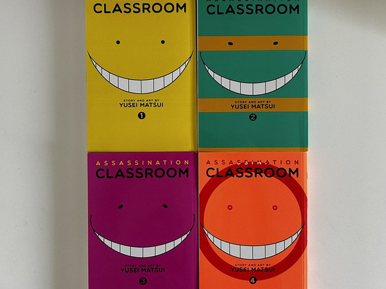 Набор манги Assassination Classroom 1-4