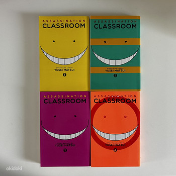 Набор манги Assassination Classroom 1-4