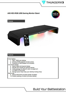 THUNDERX3 sülearvuti ja monitori jahutusalus (1 foto / 5)
