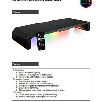 THUNDERX3 sülearvuti ja monitori jahutusalus