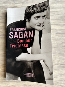 Francoise Sagan Bonjour Tristesse, книга на французском язык (1 фото из 3)