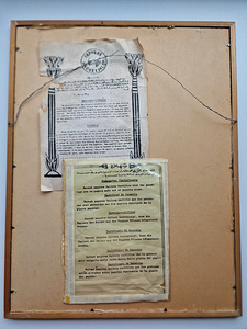 Ehtsal papüürusel käsitsi valmistatud joonistused (2 foto / 2)