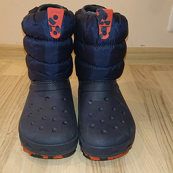 Осенне-зимние сапоги Crocs 34-35