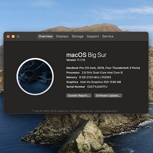 Macbook Pro 13" 2016 (8 фото из 9)