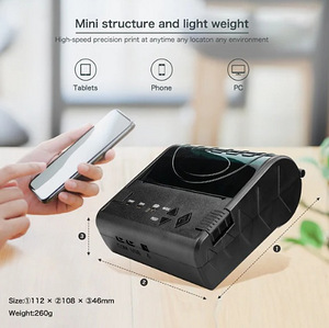 POS Термальный принтер для чеков - Беспроводной Bluetooth (3 фото из 5)