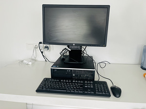 Компьютер HP (Intel Core i5, 16gb RAM) + монитор HP (1 фото из 9)