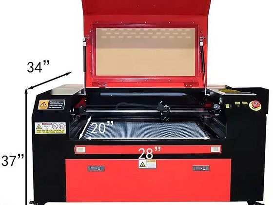 UUS! 80W CO2 laserlõikuspink 500x700mm tööalaga.