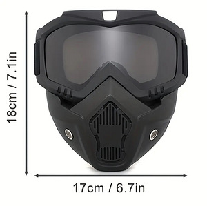 Mask, Eemaldatavate prillidega mask (3 foto / 8)