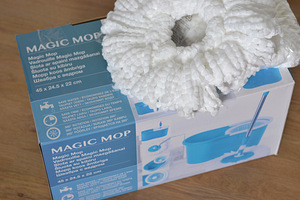 MAGIC MOP, белые махровые насадки (3 фото из 3)
