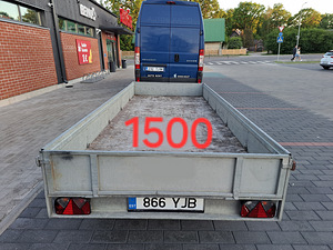 Прицеп аренда 3,85x1,50 750kg (6 фото из 7)