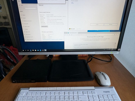 Комплектный настольный компьютер DELL