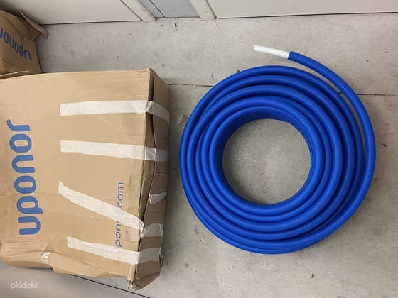 Veetoru. Uni Pipe PLUS valge toru hülsis 20x2,25 - 28/23 sin