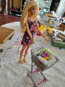 Barbie с тележкой для еды (5 фото из 6)