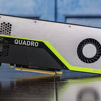 NVIDIA Quadro RTX 4000 Передняя сторона