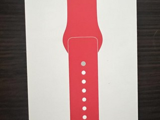 Спортивный ремешок Apple Watch 45mm s/m (RED)