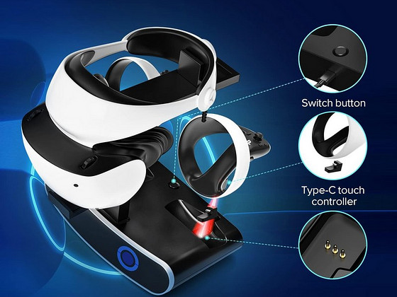Playstation PS VR2 dock laadimisjaam