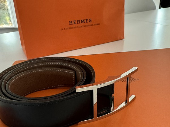 Ремень Hermes Quentin двусторонний
