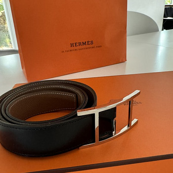 Hermes Quentin reversible belt